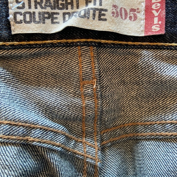 VTG Levi’s 505 red tab men’s straight leg jeans - Picture 4 of 8